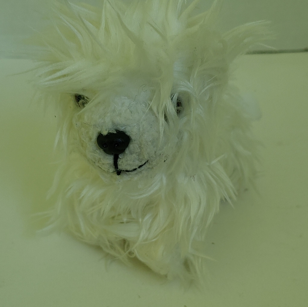 Battat Our Generation White Shaggy Terrier Long Hair Dog Plush